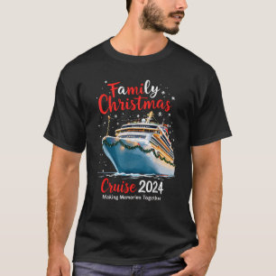 Family Christmas Cruise 2024 Xmas Cruise Family Sq T-Shirt