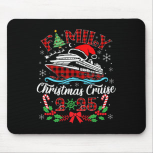 Family Christmas Cruise 2025 Matching Family Cruis Mouse Mat