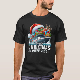 Family Christmas Cruise 2025 Matching Family Cruis T-Shirt