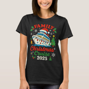 Family Christmas Cruise 2025 Matching Family Winte T-Shirt