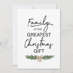 Family Christmas Holiday Card