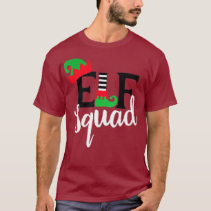 Family Christmas Matching Holiday Group Elf T-Shirt
