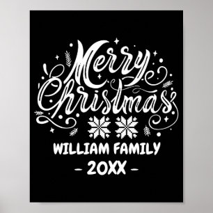 Family Christmas Matching Pajama Xmas Party  Poster