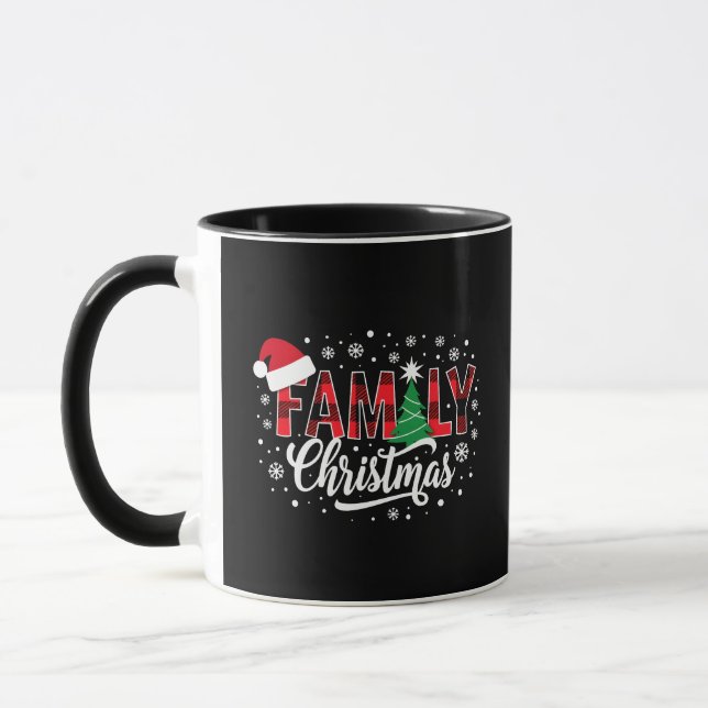 Family Christmas Mug (Left)