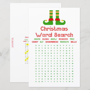Family Christmas Party Game PRINTED
