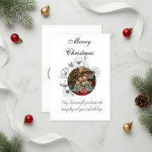 Family Christmas Photo Card