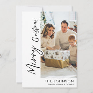 Family Christmas Photo Card | Personalised