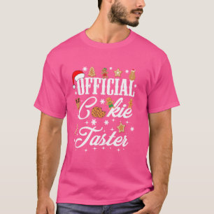 Family Christmas Pjs Matching Sets Official Cookie T-Shirt