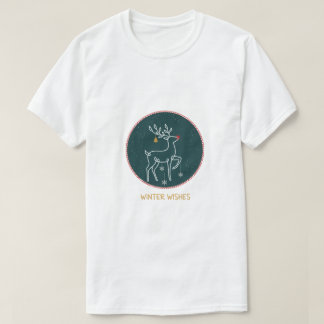 Family Christmas Shirt: Winter Wishes T-Shirt