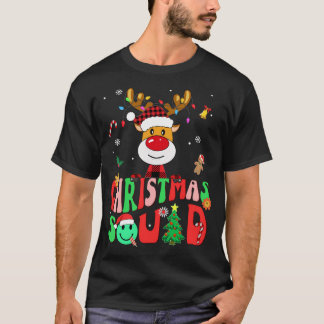 Family Christmas Squad Reindeer Shirt  Matching Ch