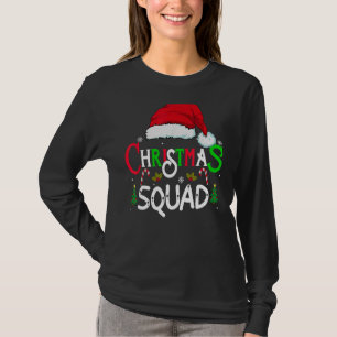 family christmas squad santa 2022 team Xmas matchi T-Shirt