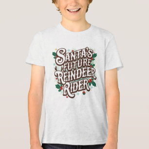 Family Christmas Tees   Future Reindeer Rider