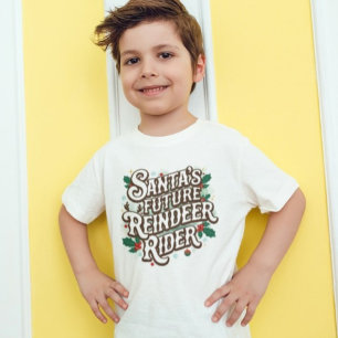 Family Christmas Tees Future Reindeer Rider