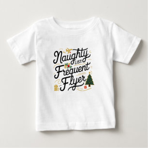 Family Christmas Tees  Naughty List Frequent Flyer