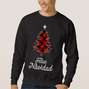 Family Christmas trees buffalo Plaid Sweatshirt