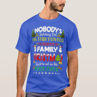 Family Christmas we are all in this together Merry T-Shirt