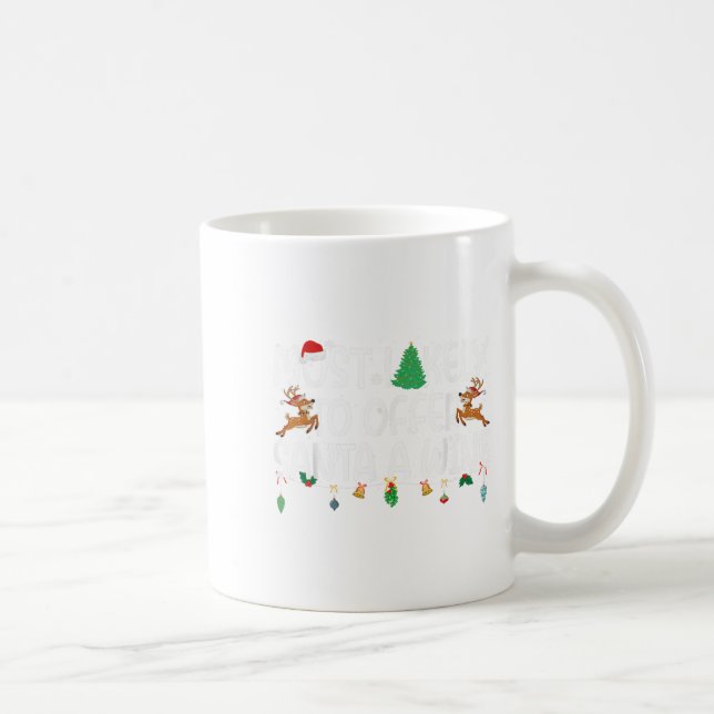 Family Christmas Xmas Most Likely To Offer Santa A Coffee Mug (Right)
