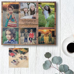 Family collage 6 photos and family name jigsaw puzzle<br><div class="desc">Family name,  custom photo collage jigsaw puzzle
You can personalize it and add your most beautiful photos,  family name and text. Great fun !</div>