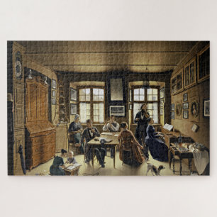 Family Concert in Basel (by Sebastian Gutzwiller) Jigsaw Puzzle
