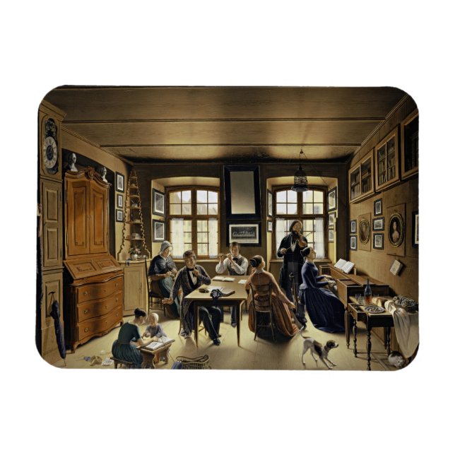 Family Concert in Basel (by Sebastian Gutzwiller) Magnet (Horizontal)