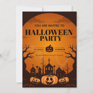 Family Costume Party Invite | Fun & Editable Card