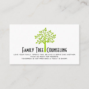 Family Counselling   Business Card
