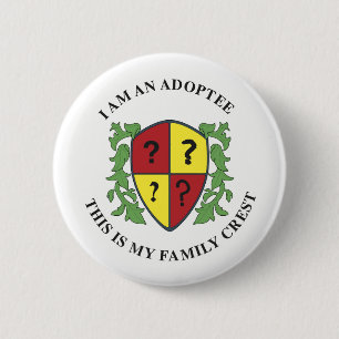 Family Crest 6 Cm Round Badge