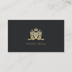 Family Crest Business Card