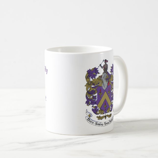 Family Crest Mug (Front Right)