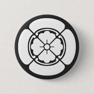[Family Crests] Plants 6 Cm Round Badge