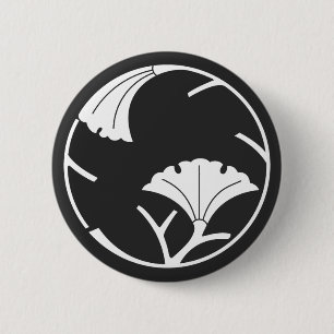 [Family Crests] Plants 6 Cm Round Badge
