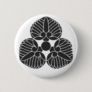 [Family Crests] Plants 6 Cm Round Badge