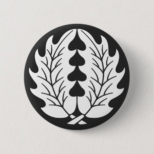 [Family Crests] Plants 6 Cm Round Badge