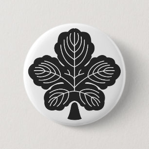 [Family Crests] Plants 6 Cm Round Badge
