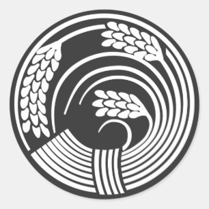 [Family Crests] Plants Classic Round Sticker