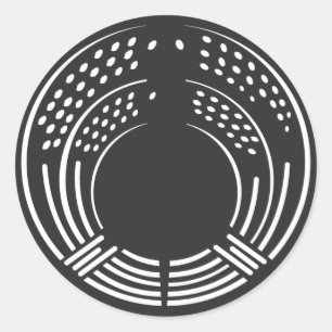 [Family Crests] Plants Classic Round Sticker
