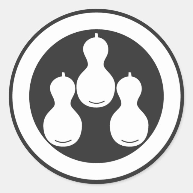 [Family Crests] Plants Classic Round Sticker (Front)