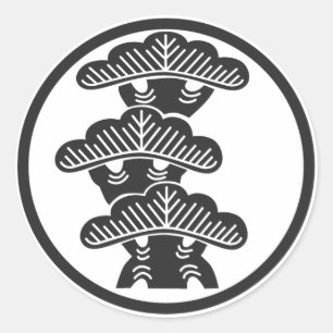 [Family Crests] Plants Classic Round Sticker