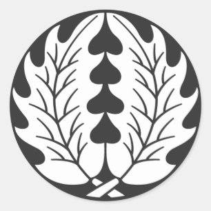 [Family Crests] Plants Classic Round Sticker