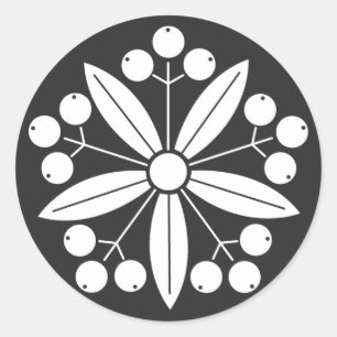 [Family Crests] Plants Classic Round Sticker