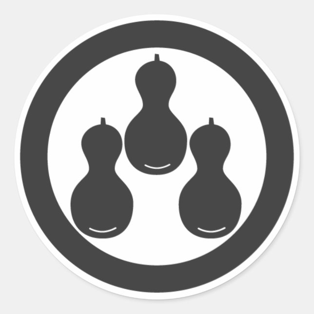 [Family Crests] Plants Classic Round Sticker (Front)