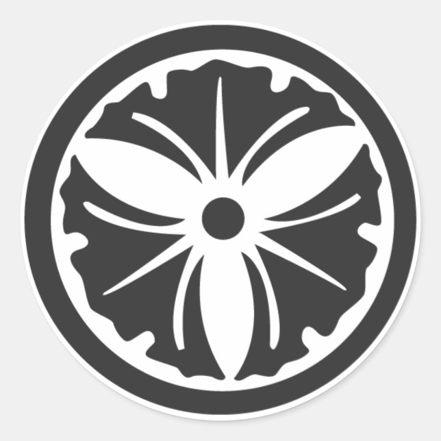 [Family Crests] Plants Classic Round Sticker (Front)