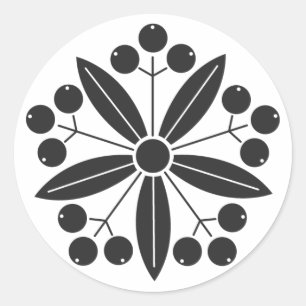 [Family Crests] Plants Classic Round Sticker