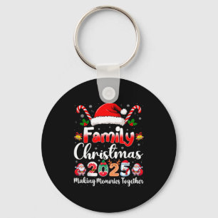 Family Crew Christmas Squad 2025 Funny Xmas Matchi Key Ring