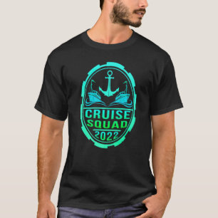 Family Cruise 2022 Matching Family Group Cruise Sq T-Shirt
