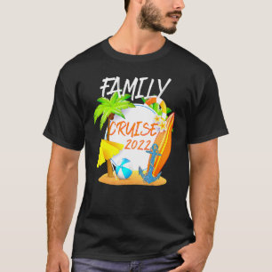 Family Cruise 2022 Matching Ocean Anchor Beach Oce T-Shirt