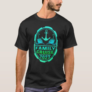 Family Cruise 2023 Matching Family Group Cruise Sq T-Shirt