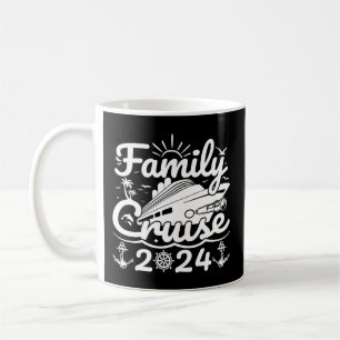 Family Cruise 2024 Cool Funny Family Trip Cruise Coffee Mug