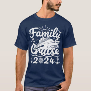 Family Cruise 2024 Cool Funny Family Trip Cruise T-Shirt