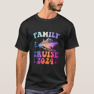 Family Cruise 2024 Squad Funny Matching Family Vac T-Shirt